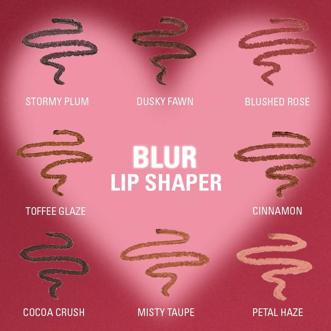 Revolution Blur Lip Shaper crayon lèvres Cocoa Crush flouté