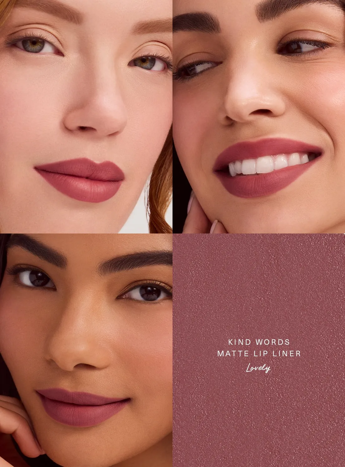 Rare Beauty Luminous Faves Lip Duo duo lèvres Lovely Flash nacré