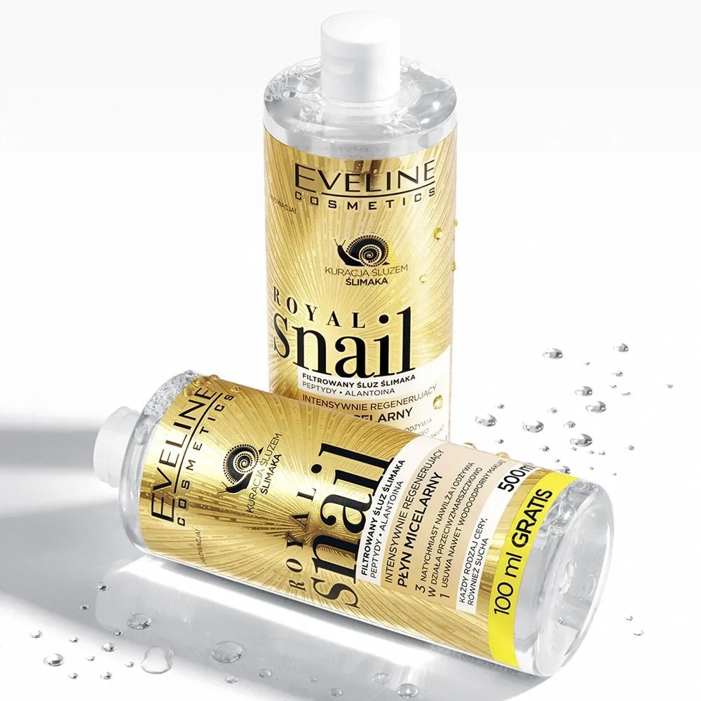 Eveline Royal Snail 3en1 eau micellaire régénérante