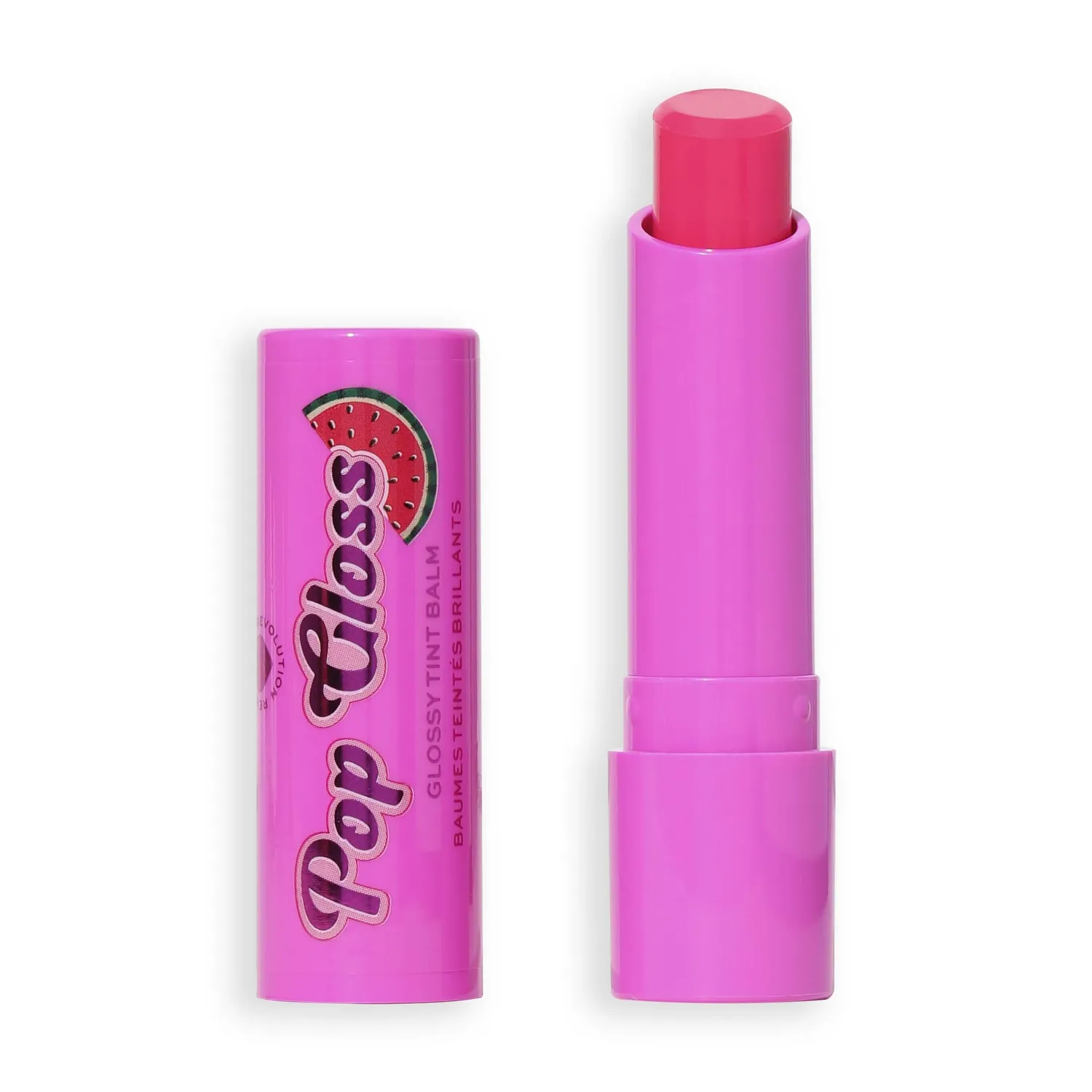 Revolution I Heart Pop Gloss baume lèvres Passionfruit Clear brillant