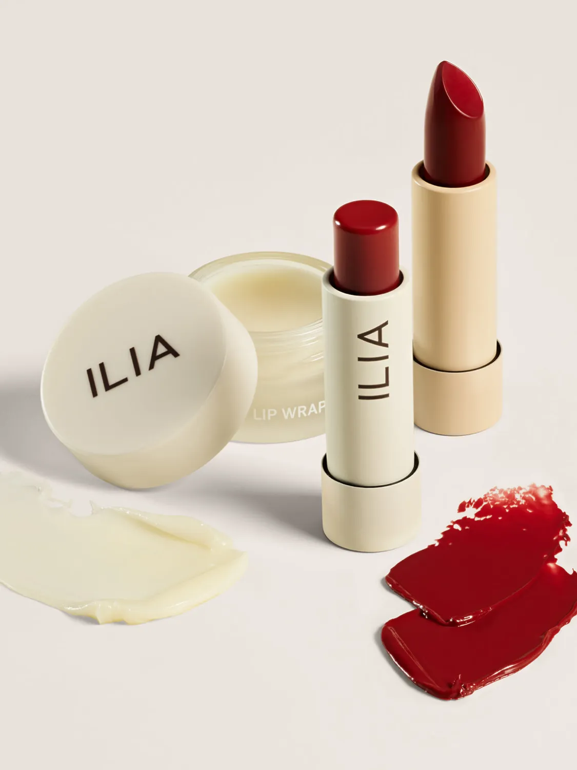 Ilia The Lip Care + Color Trio coffret lèvres 3 pièces hydratant