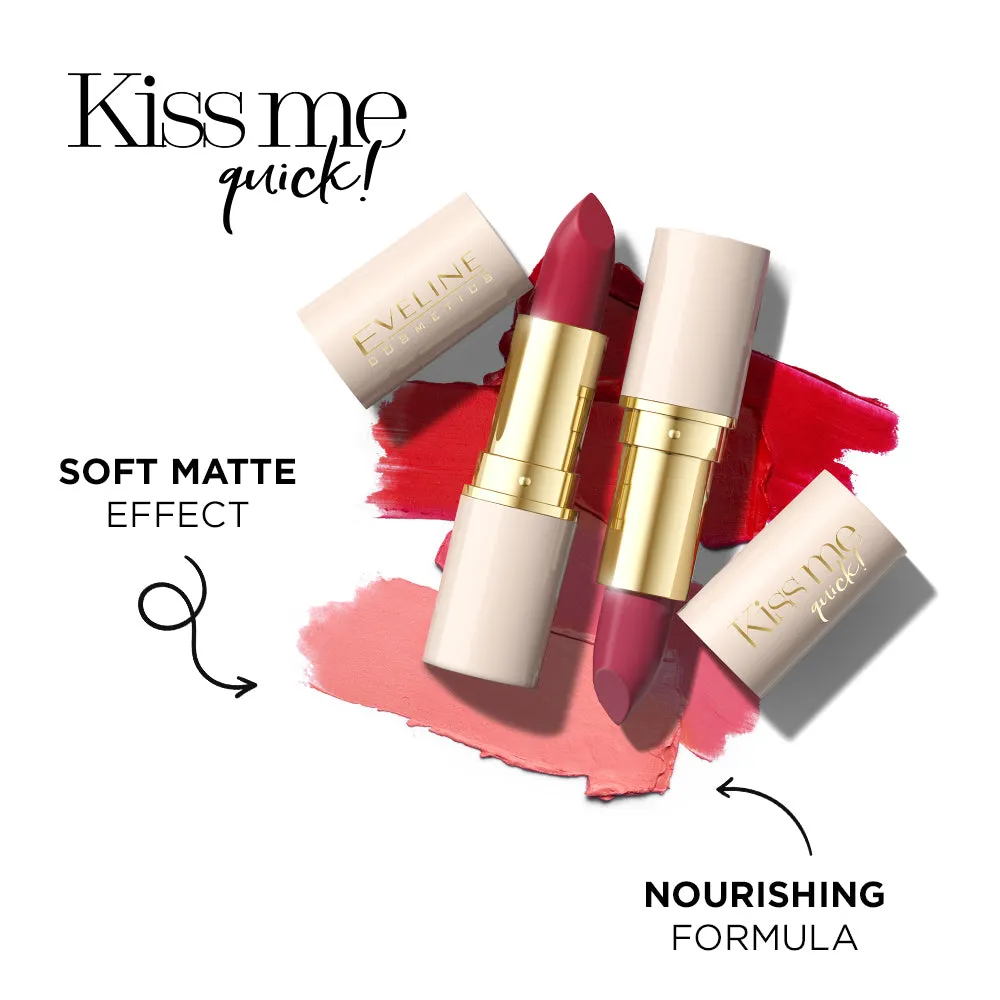 Eveline Kiss Me Quick rouge à lèvres Nr 01 fini mat doux