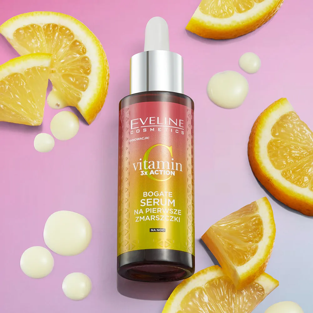 Eveline Cosmetics Vitamin C 3x Action sérum premières rides