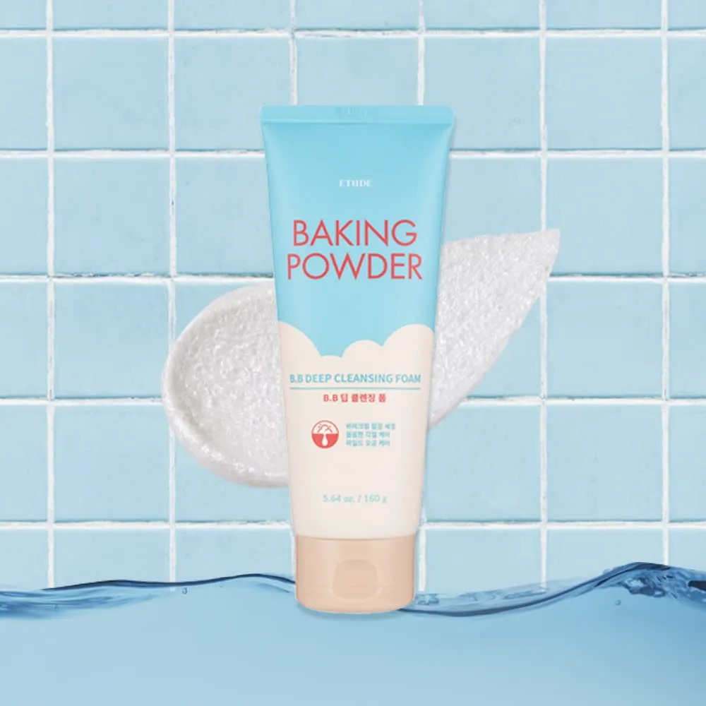 Etude Baking Powder BB mousse nettoyante exfoliante 160 ml