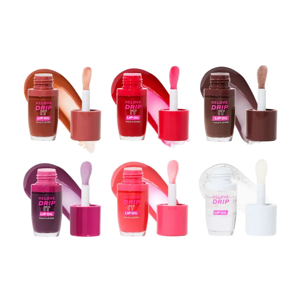 Relove Drip It huile à lèvres Rose brillance vitaminée