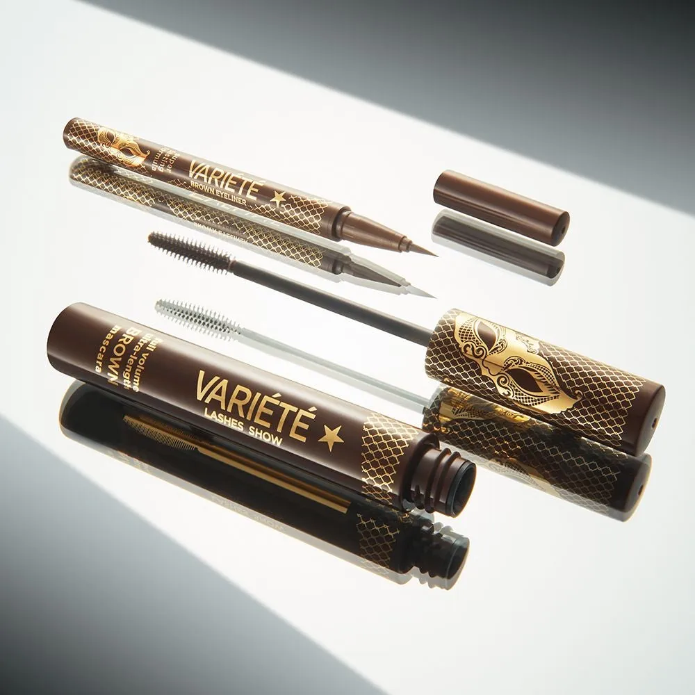 Eveline Variété eyeliner marron feutre waterproof mat