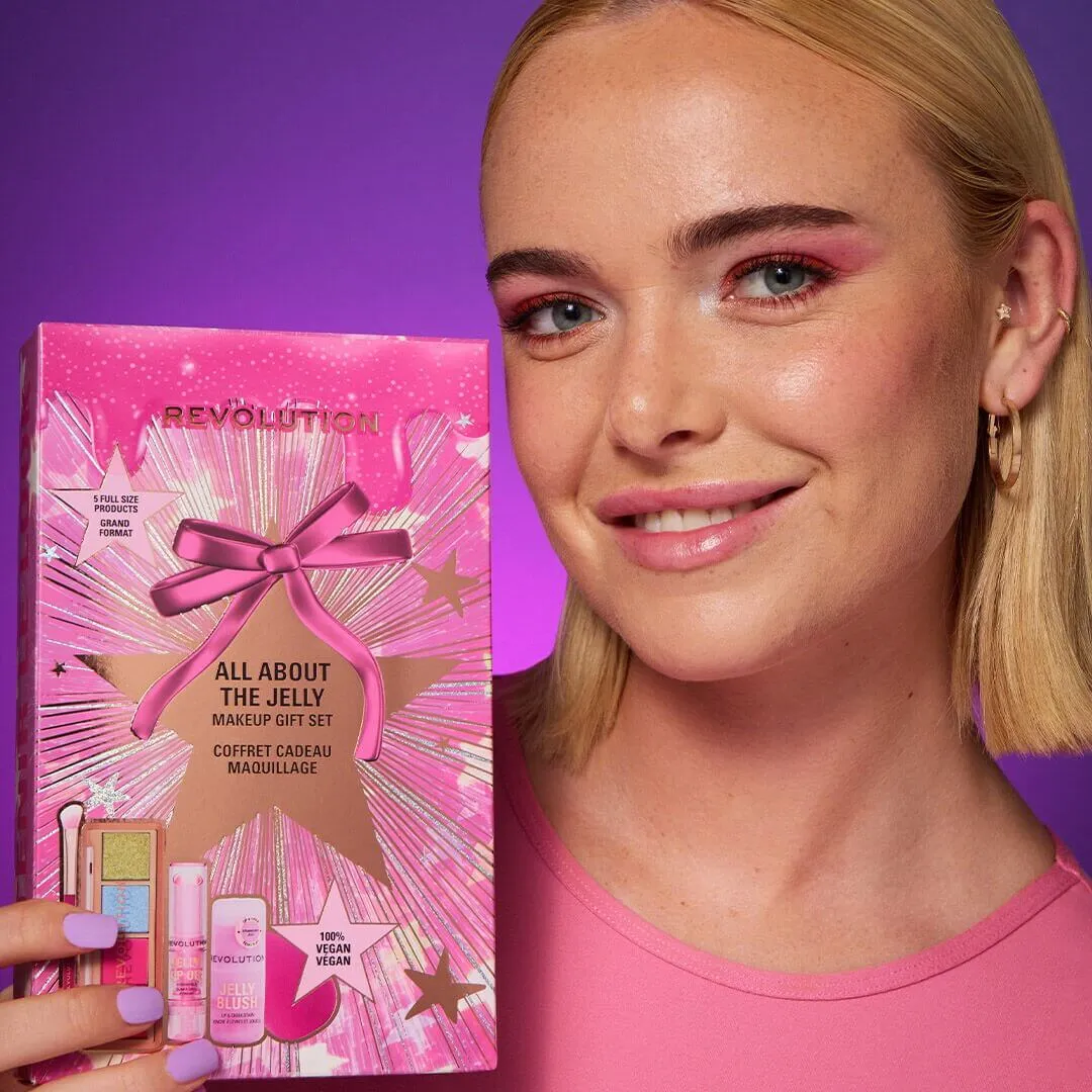 Revolution All About The Jelly coffret maquillage 5 pièces glossy