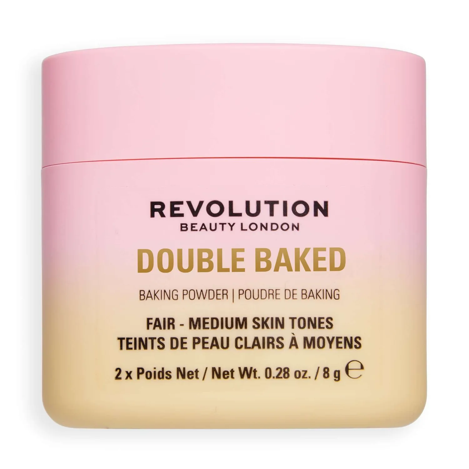 Revolution Double Baked poudre libre matifiante 2 teintes