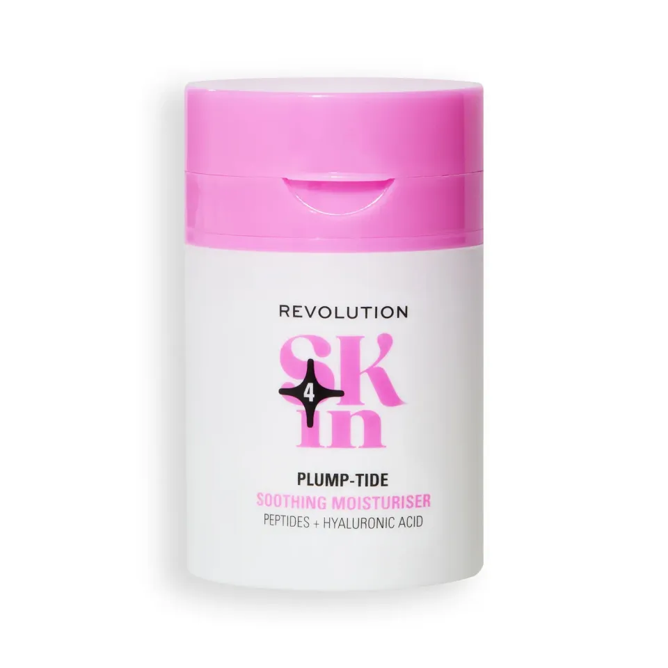 Revolution Skin Plump-Tide crème hydratante peptides peau sensible