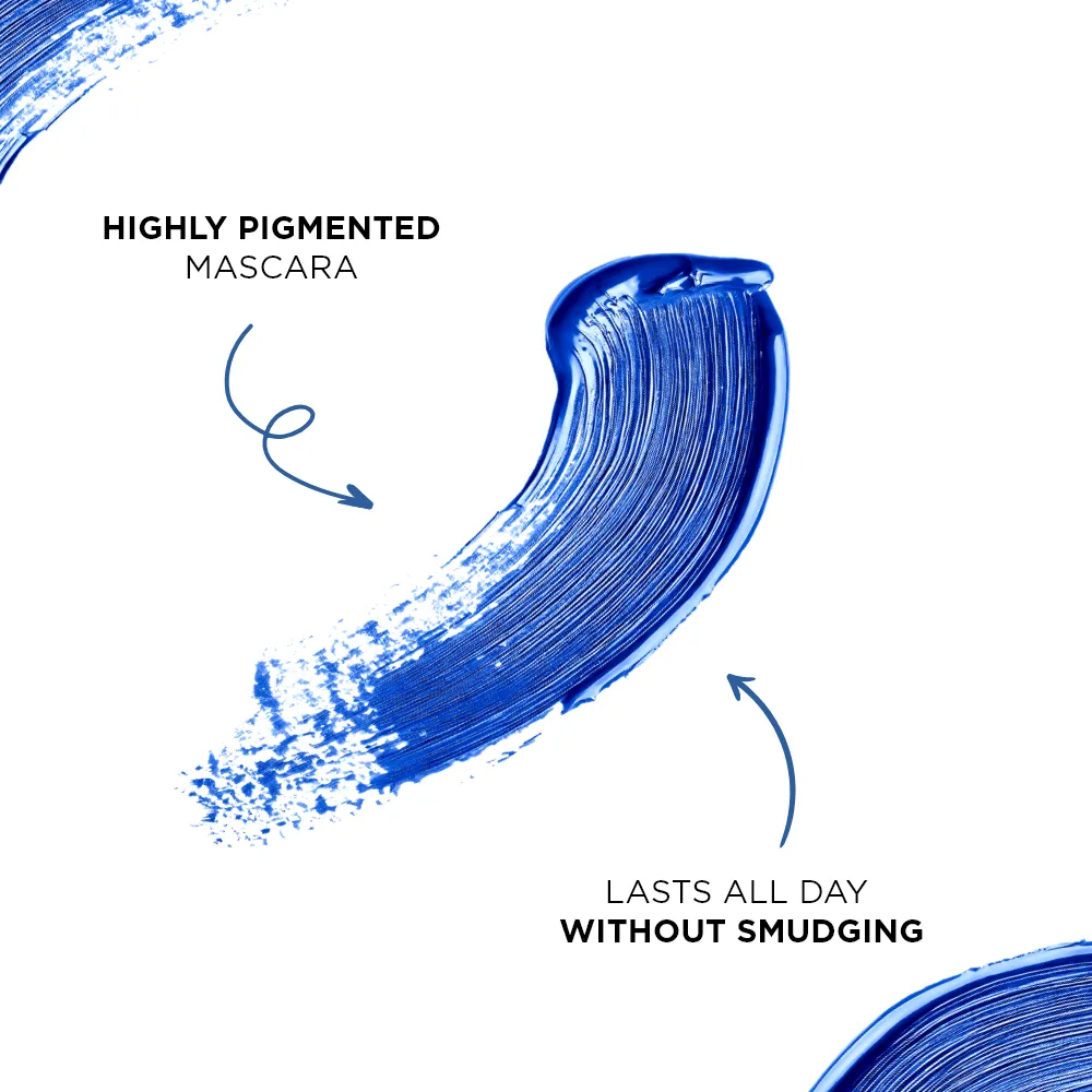 Eveline Variété mascara bleu allongeant épaississant