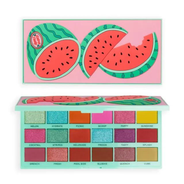 I Heart Revolution Tasty Watermelon palette fards pastèque