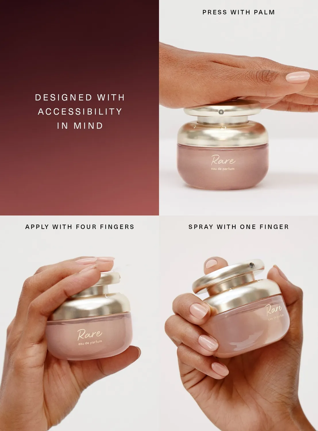 Rare Beauty Classic Faves duo parfum blush Adore