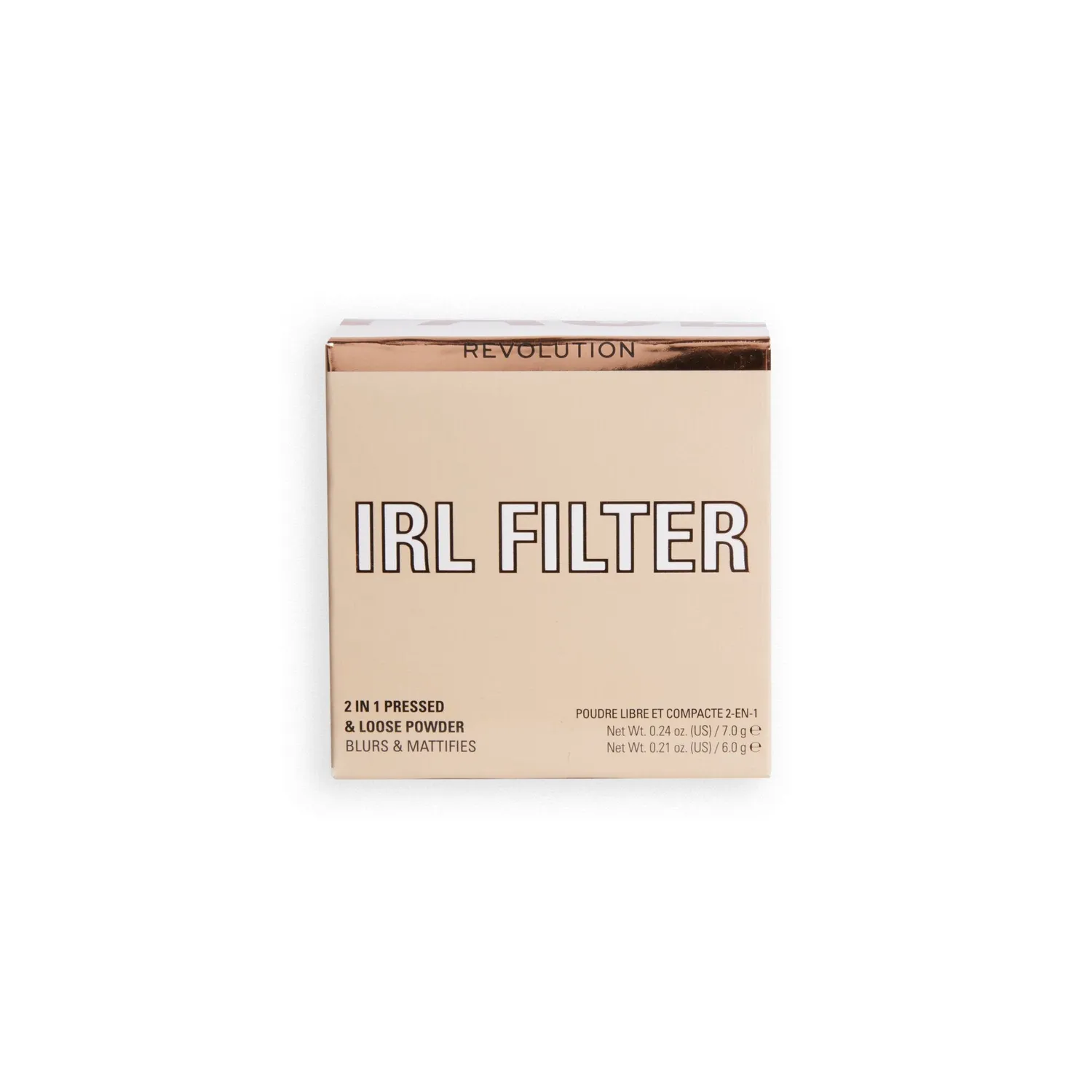Revolution IRL Soft Focus 2 en 1 poudre translucide