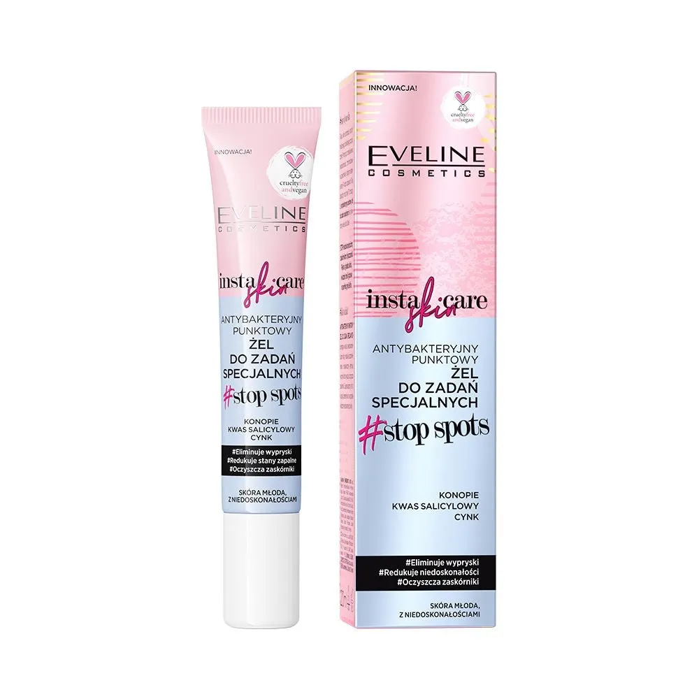 Eveline Insta Skin gel anti-boutons Stop Spots zinc local