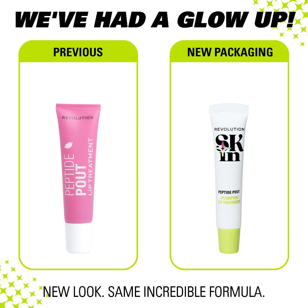 Revolution Skin Peptide Pout soin lèvres repulpant peptides