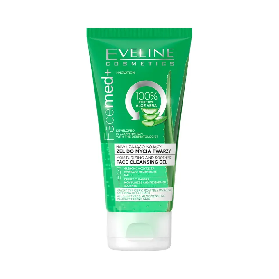 Eveline Facemed+ gel nettoyant visage hydratant 30 ml
