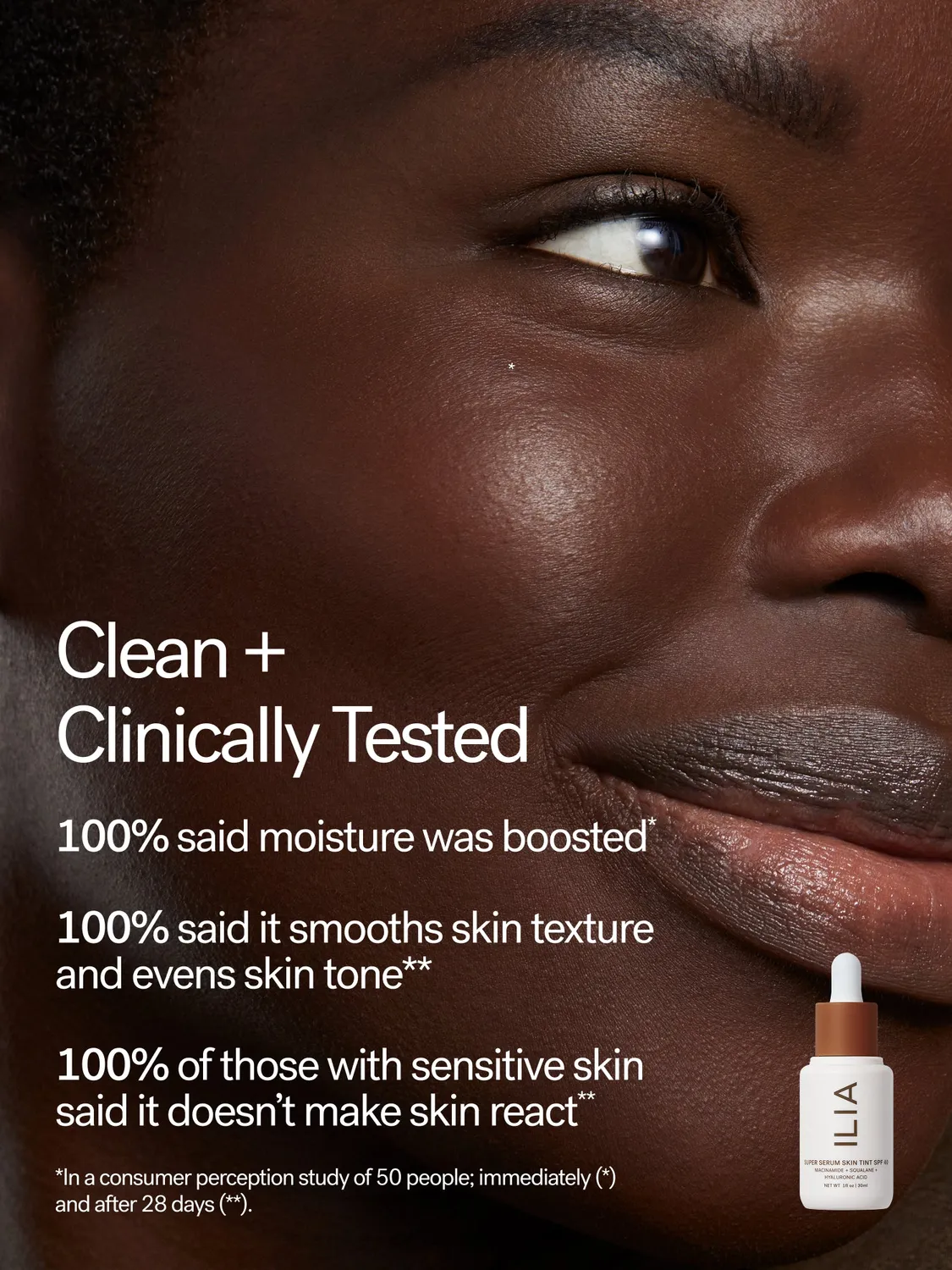 Ilia The Skin Tint Finishing Powder duo teint SPF40