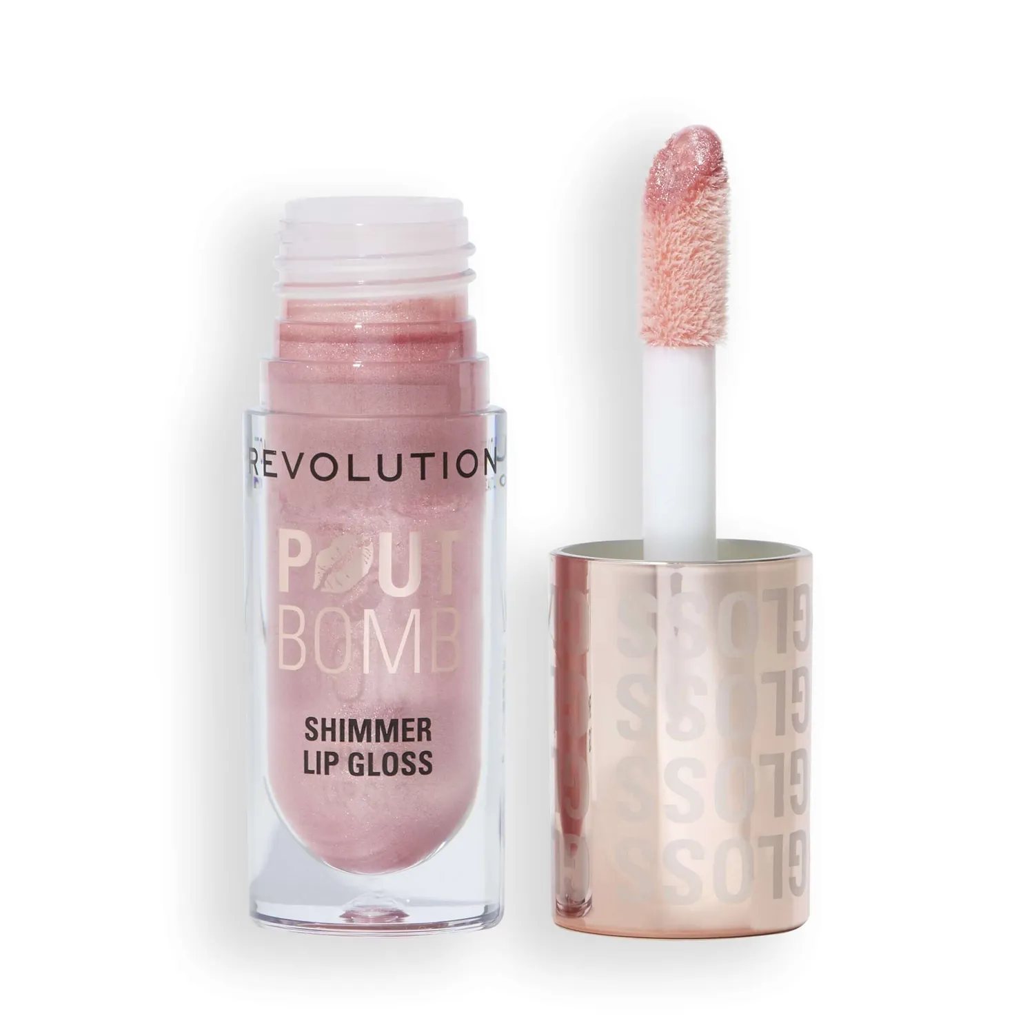 Revolution Pout Bomb Shimmer gloss lèvres nacré