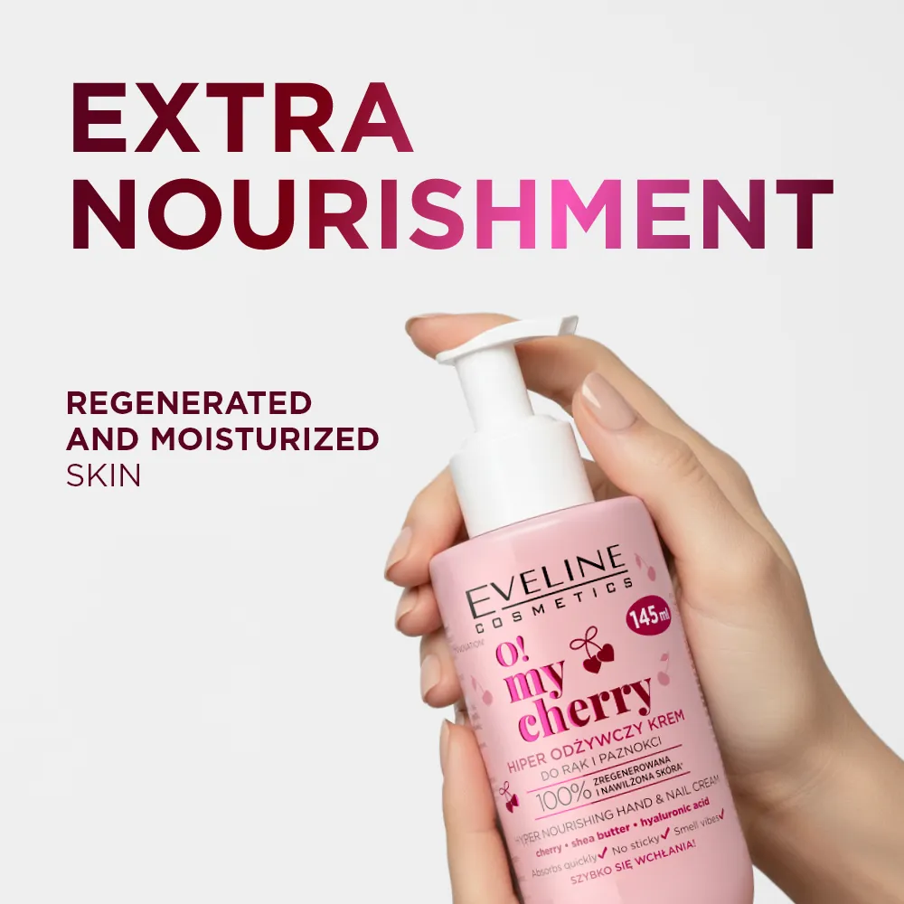 Eveline O! My Cherry crème mains ongles karité