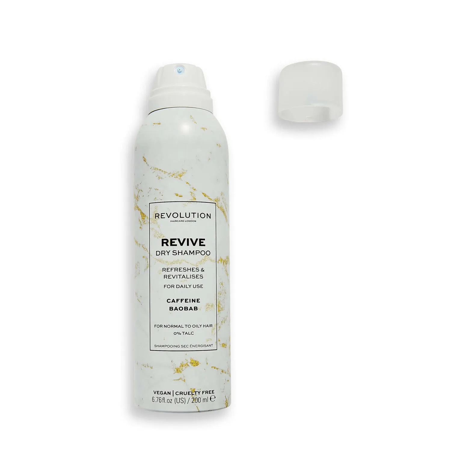 Revolution Haircare Revive shampoing sec agrumes sans talc