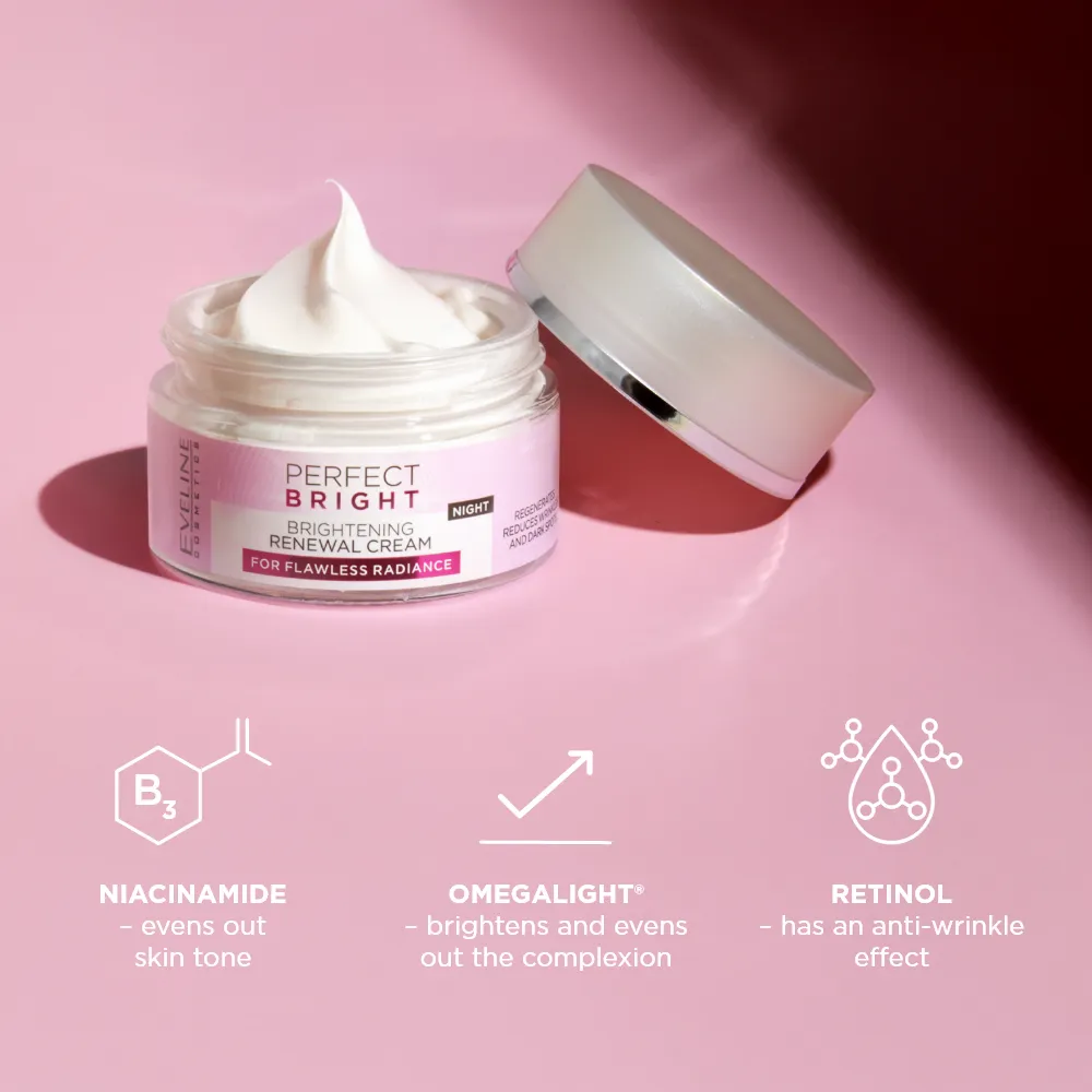 Eveline Perfect Bright crème nuit éclat anti-taches