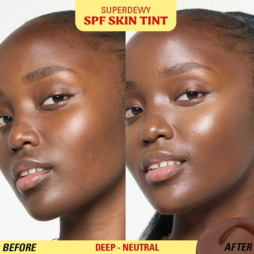 Revolution Superdewy Skin Tint SPF30 teinte glow naturelle