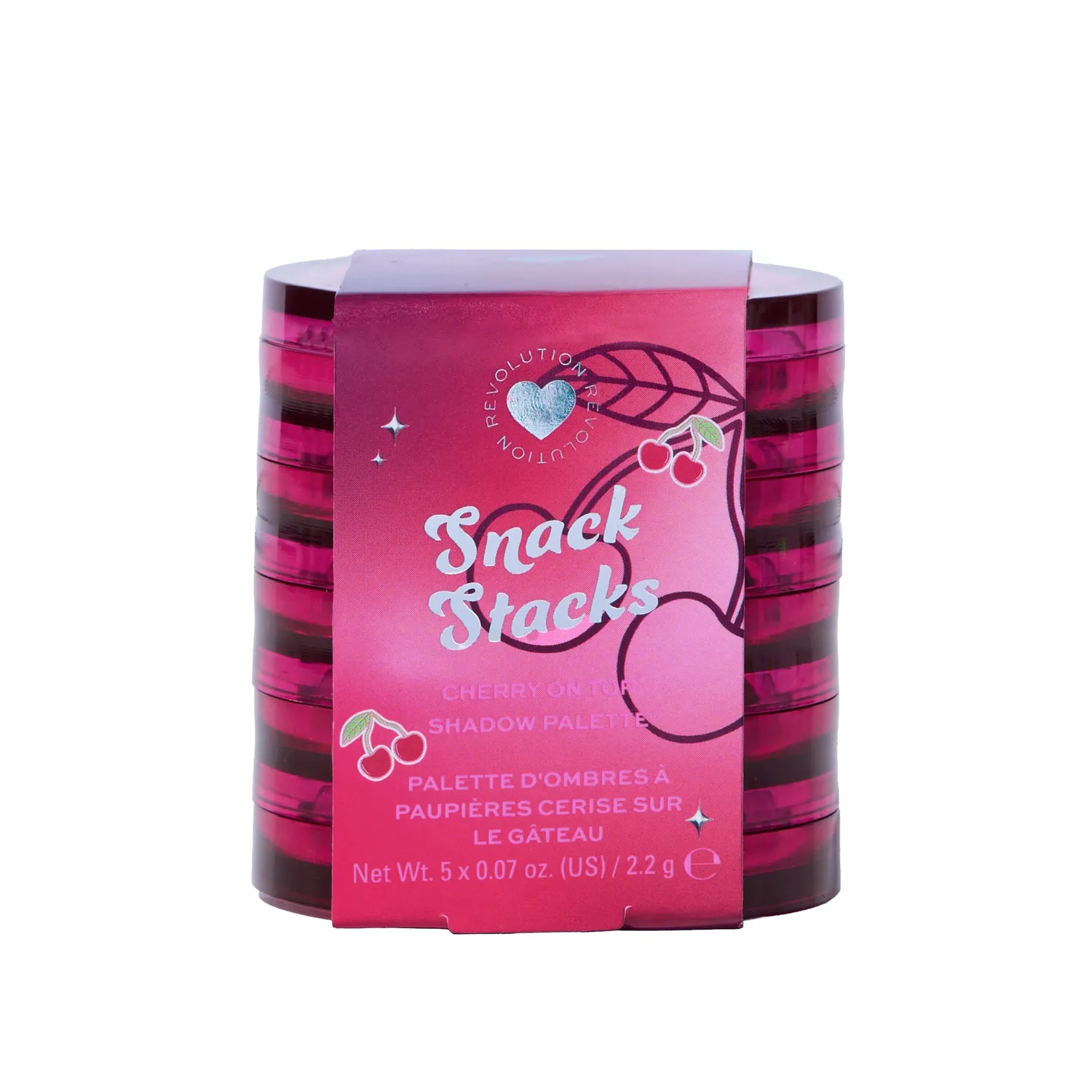 I Heart Revolution Snack Stacks palette yeux Cherry On Top