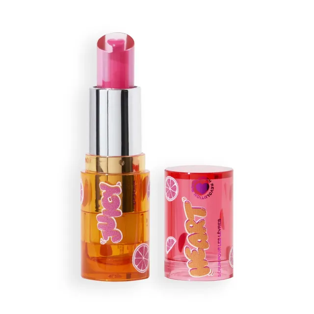 I Heart Revolution Juicy Heart serum lèvres pamplemousse rose