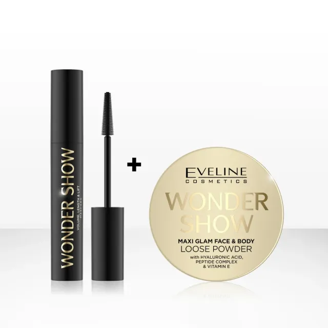 Eveline Cosmetics Duo Poudre et Mascara Wonder Show