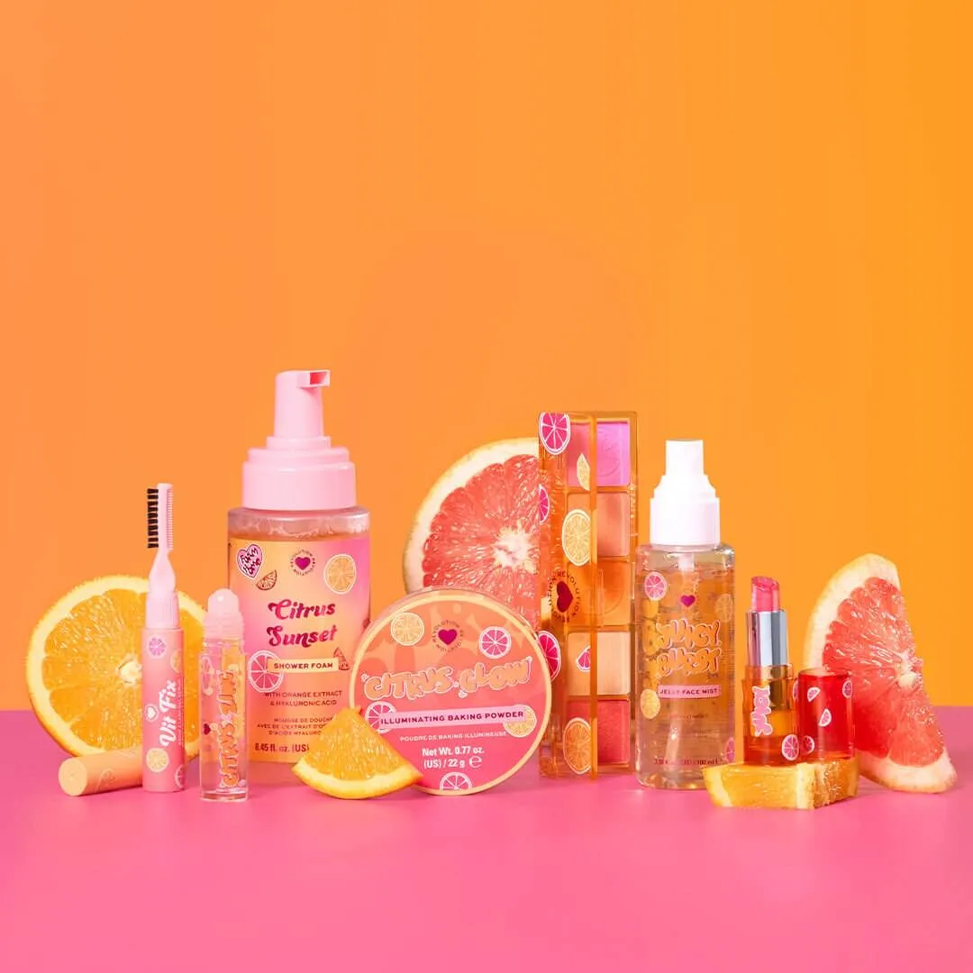I Heart Revolution Citrus Sunset mousse douche agrumes acide