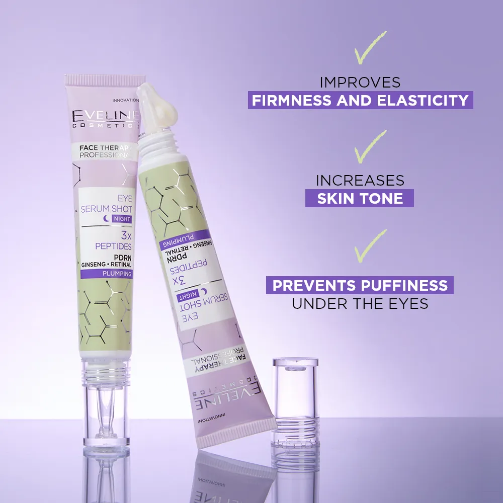 Eveline Eye Serum Shot sérum yeux nuit repulpant rides