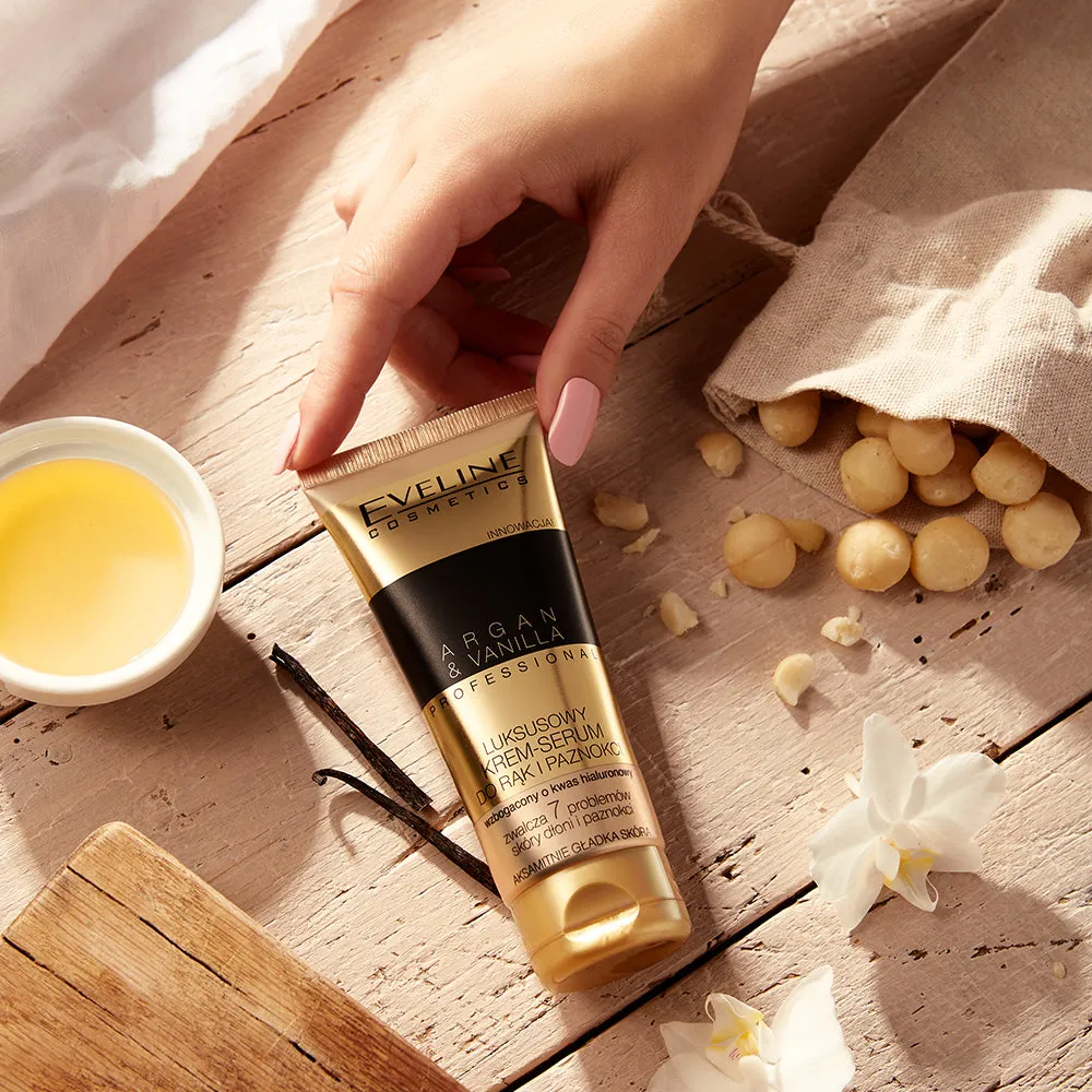 Eveline Argan Vanilla crème mains et ongles vanille