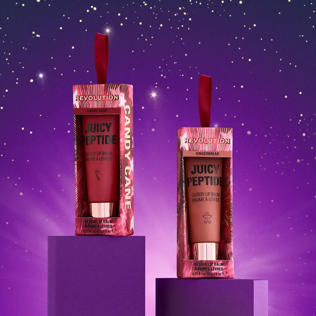 Revolution Juicy Peptide mini baume lèvres coffret 2 parfums