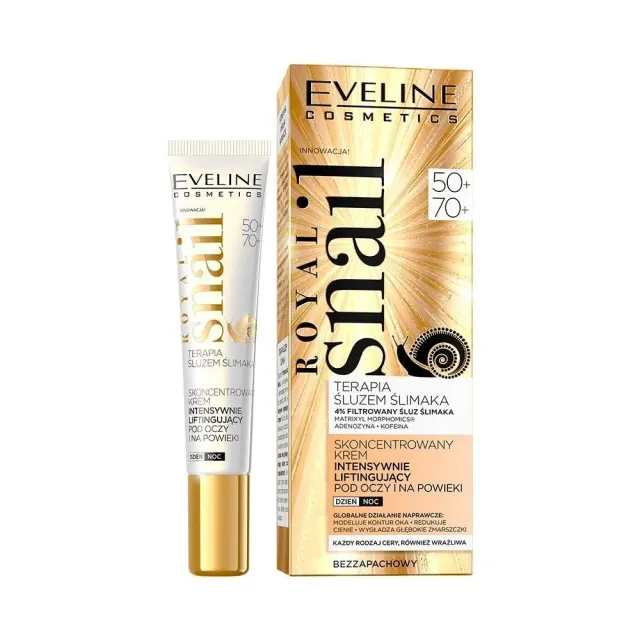 Eveline Royal Snail crème contour des yeux 50+ effet lift