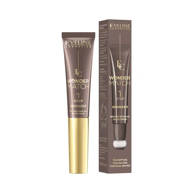 Eveline Wonder Match Bronzer Ultra-Crémeux Effet 3D