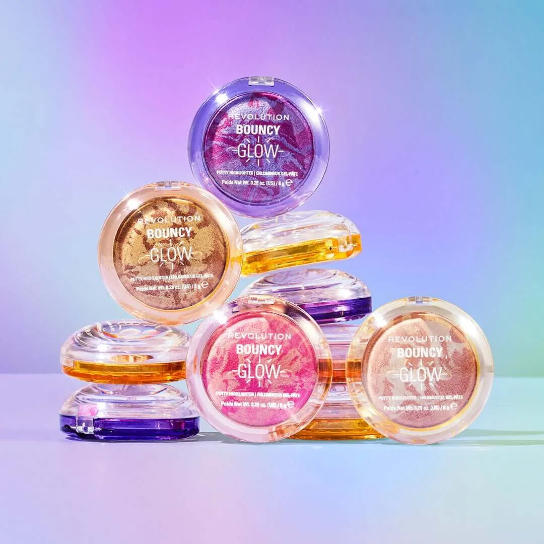 Revolution Bouncy Glow enlumineur Dawn fini flouté
