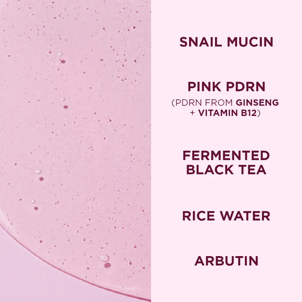 Eveline Pink Snail essence visage lissante PDRN
