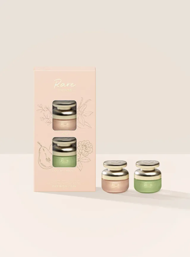Rare Beauty Rare Moments Eau de Parfum roller duo vanille poire