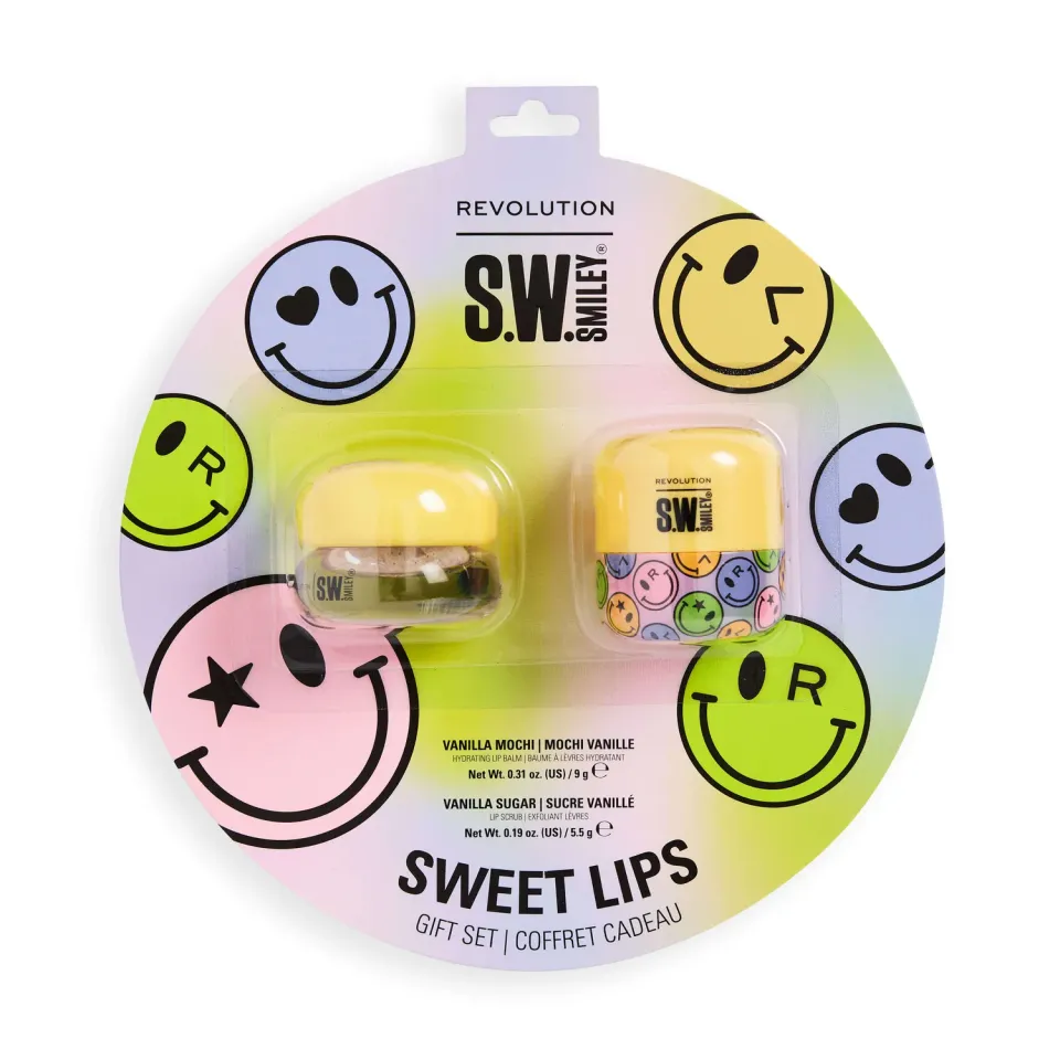 Revolution x S.W. Smiley Sweet Lips duo soins lèvres vanille