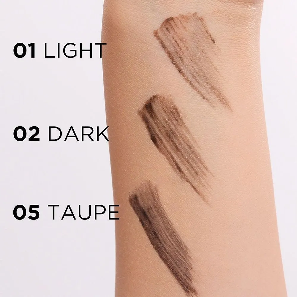 Eveline Brow & Go! mascara sourcils taupe couvrance moyenne