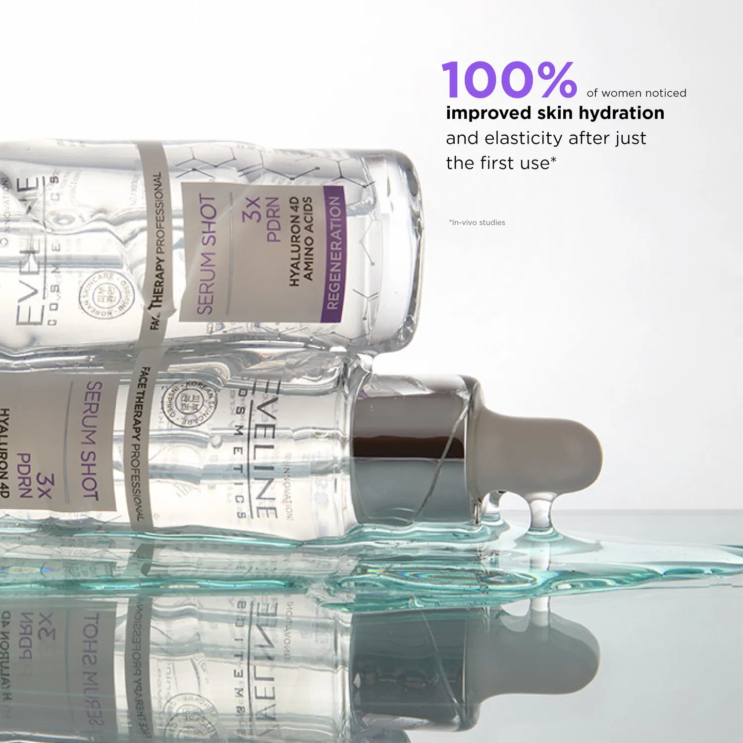 Eveline Face Therapy Serum Shot 3x PDRN serum regenerant
