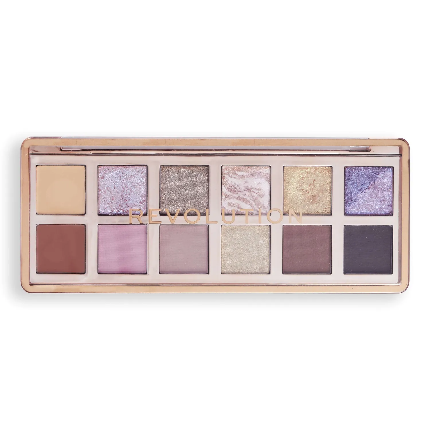 Revolution Enchanted Icon palette yeux 12 fards rose doré
