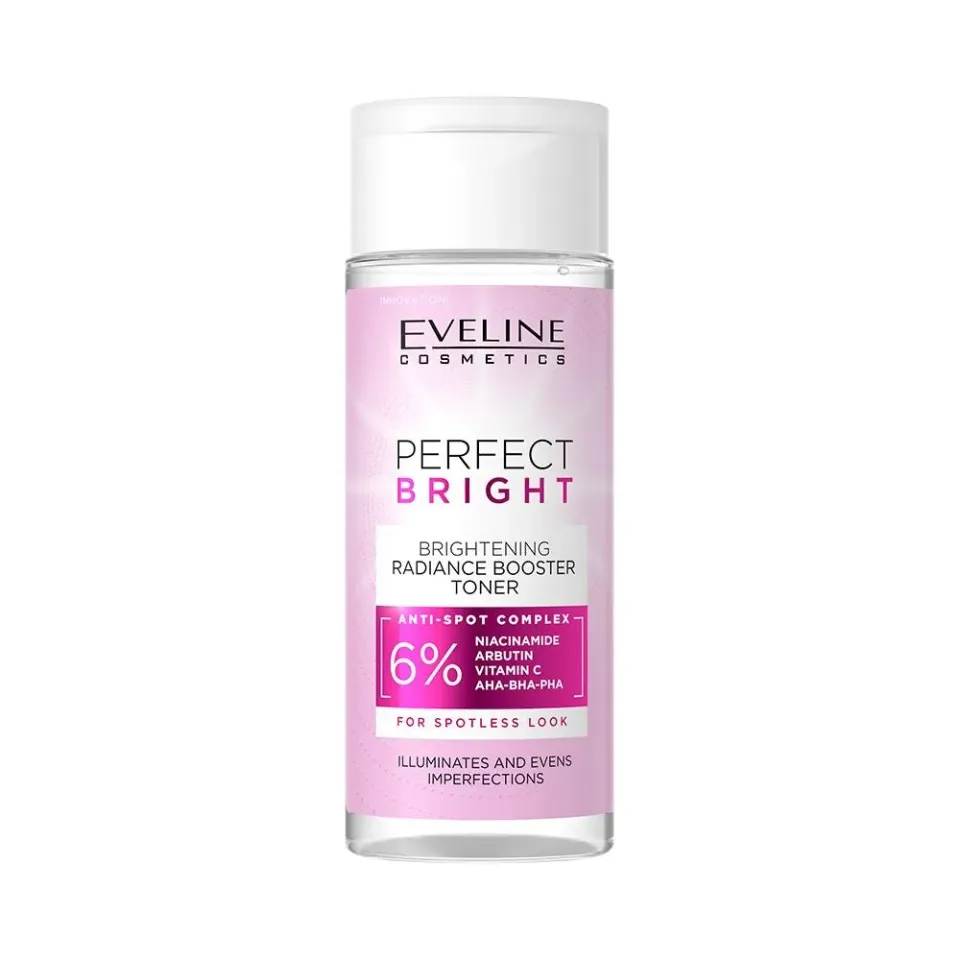 Eveline Perfect Bright lotion toner éclat anti-taches vegan
