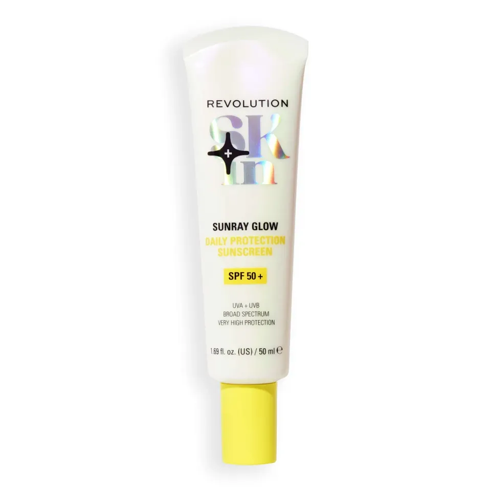 Revolution Skin Sunray Glow solaire SPF50+ vitamine C