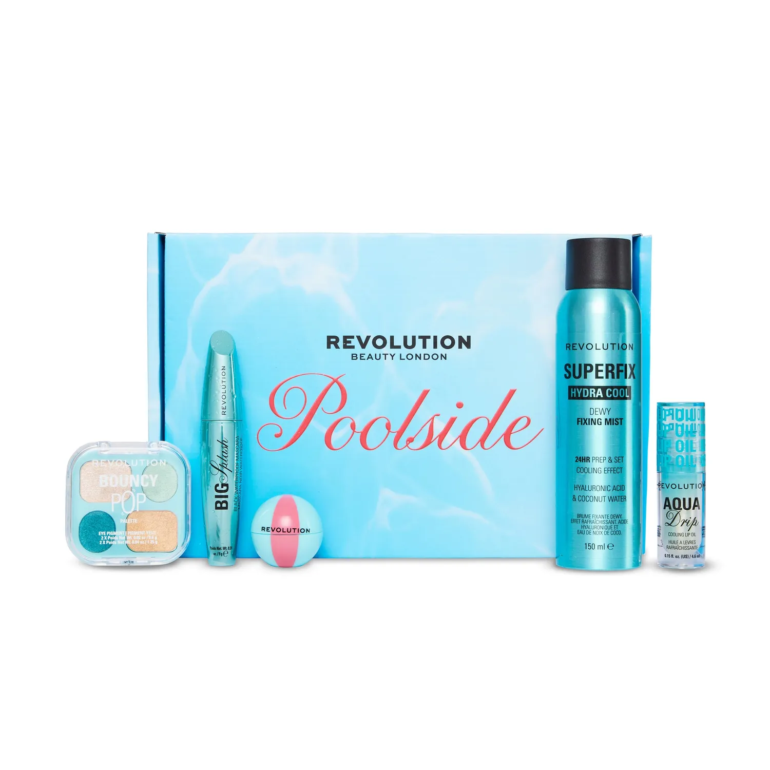 Revolution Poolside coffret maquillage 5 pièces été