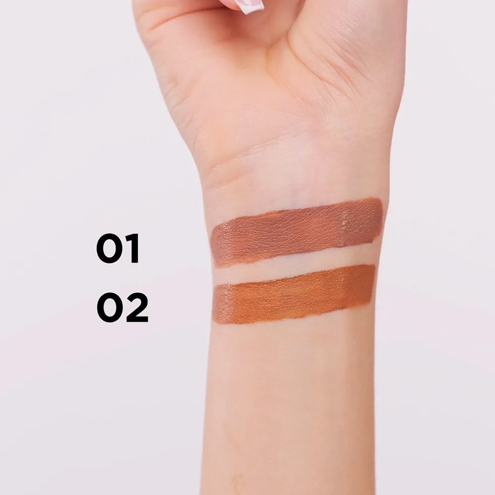 Eveline Wonder Match bronzer liquide couvrance forte