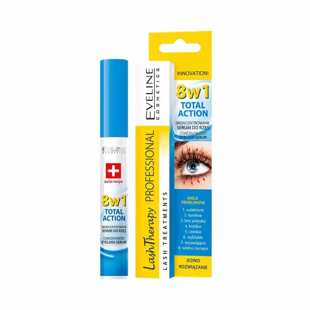 Eveline Lash Therapy Total Action 8en1 sérum cils nourrissant