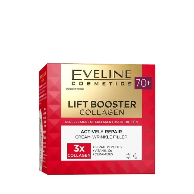 Eveline Lift Booster Collagen crème 70+ raffermissante