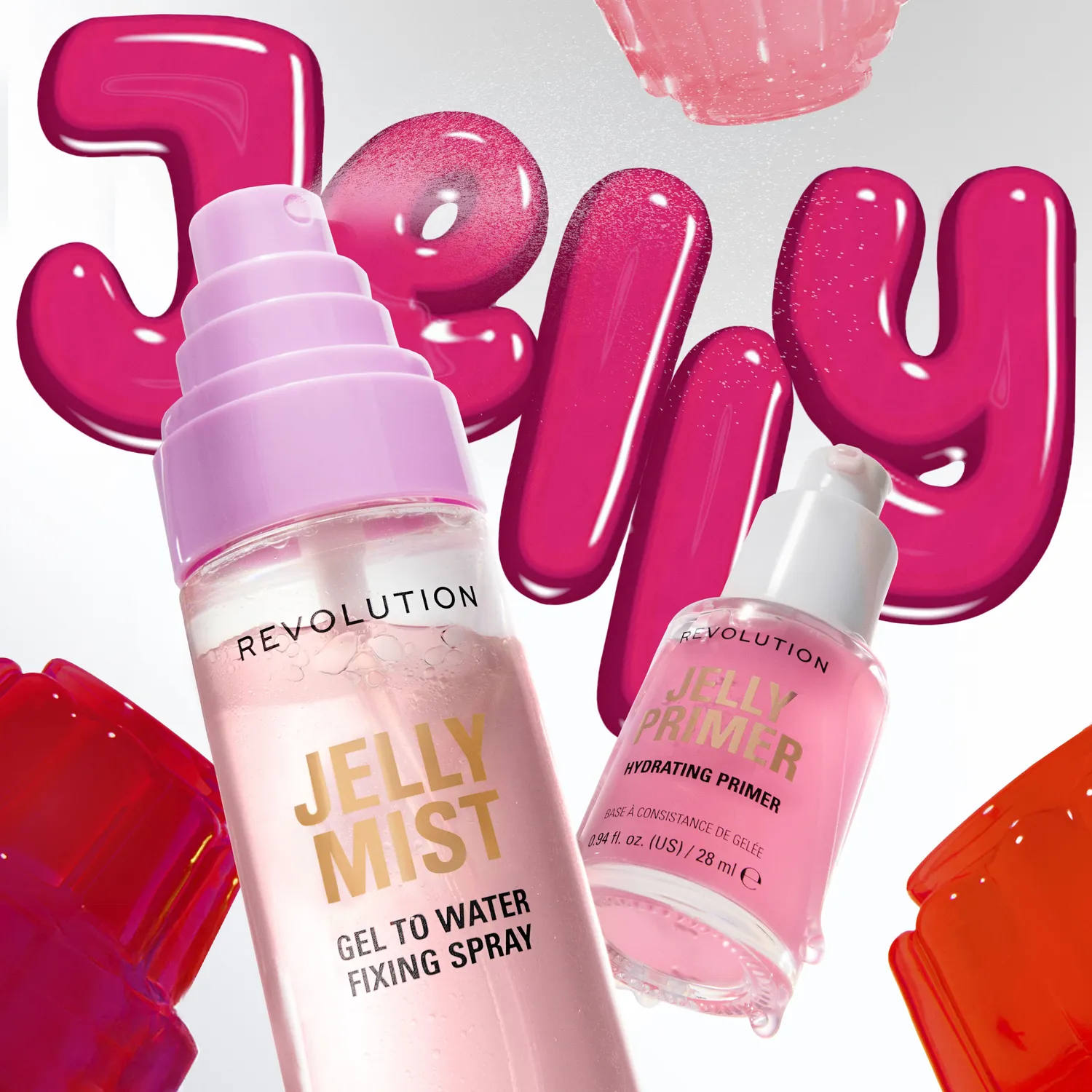 Revolution Jelly Juice base hydratante gel pastèque