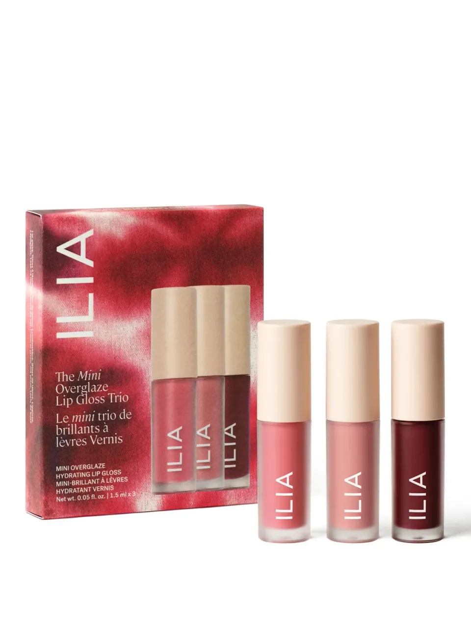 Ilia Mini Overglaze Trio mini gloss 3x1,5ml